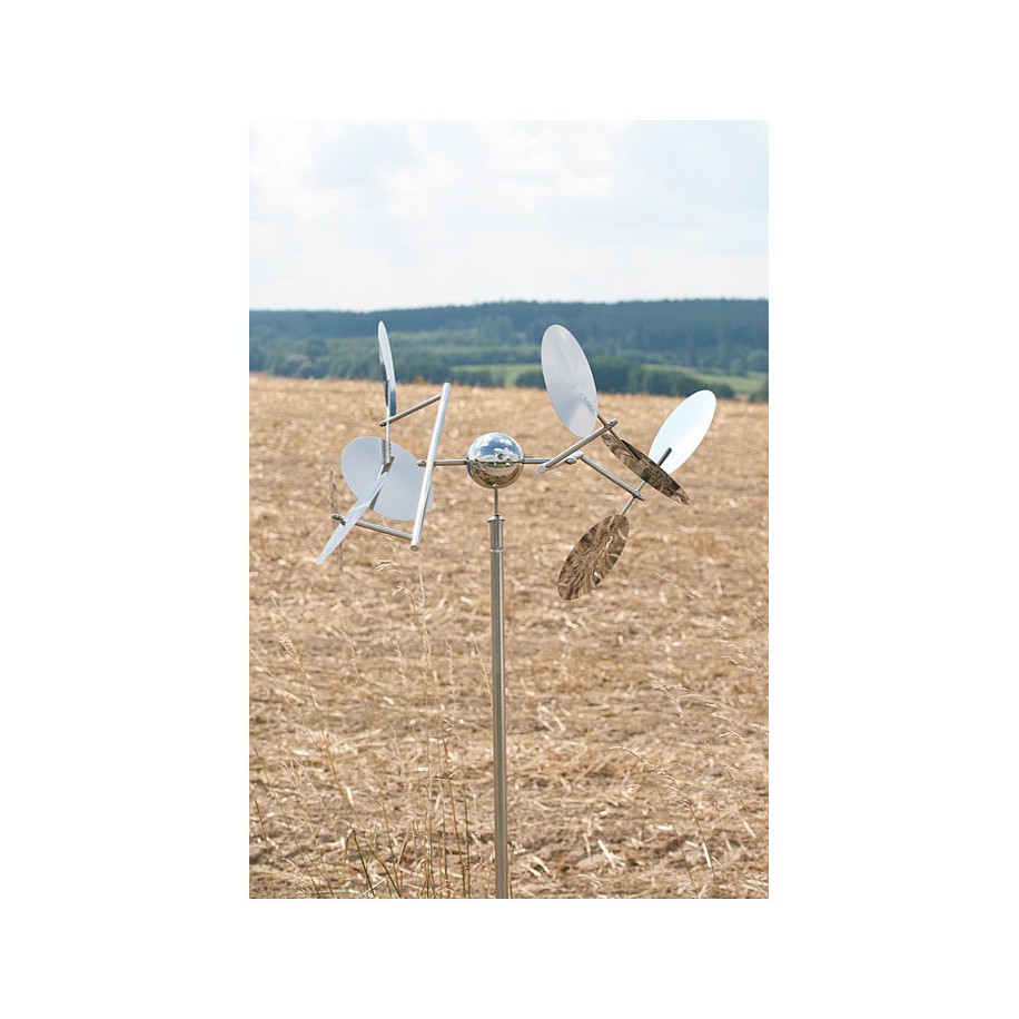 gartenstecker windspiel edelstahl, edelstahl windspiel, gartendekoration, gartenstecker, edelstahl deko, Design ideen