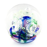 Briefbeschwerer Deko Glaskugel Traumkugel aus Kristallglas Paperweight 230